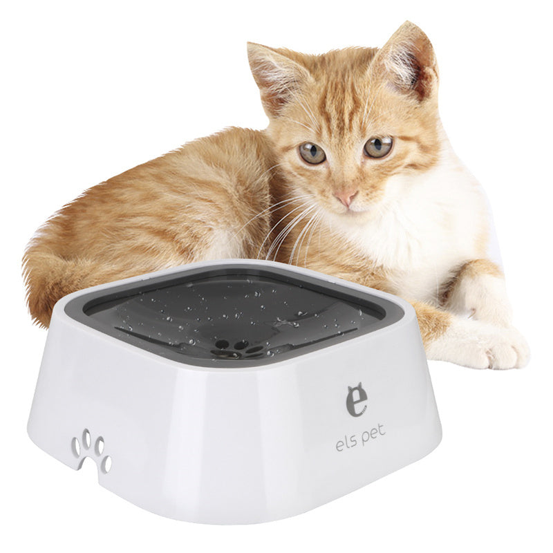 Bebedero Flotante Antisalpicaduras Premium para Perros y Gatos – Tazón de Agua Lento, Antivuelco y Fácil de Limpiar, 1,5 L y 2 L