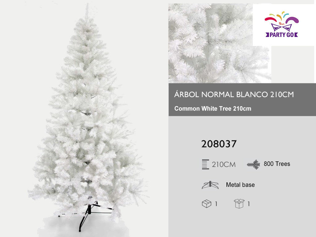 PARTYGO COMMON WHITE TREE IN 150CM,180CM,210CM