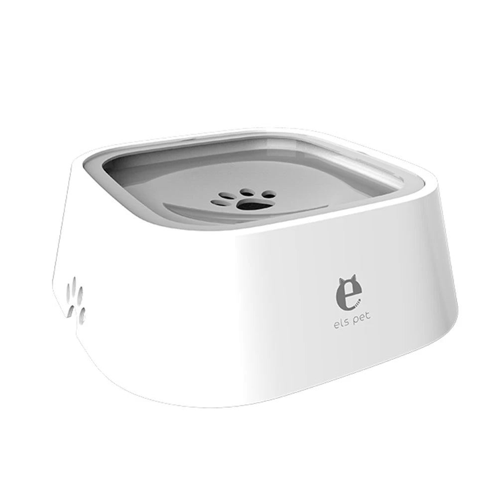 Bebedero Flotante Antisalpicaduras Premium para Perros y Gatos – Tazón de Agua Lento, Antivuelco y Fácil de Limpiar, 1,5 L