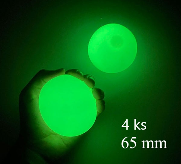 Pelota Antiestrés Adhesiva y Fluorescente – Stick Wall Ball para Juegos y Relajación