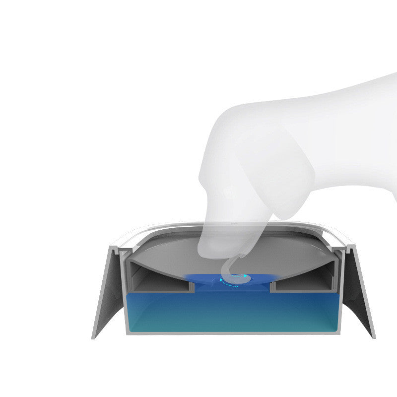 Bebedero Flotante Antisalpicaduras Premium para Perros y Gatos – Tazón de Agua Lento, Antivuelco y Fácil de Limpiar, 1,5 L y 2 L