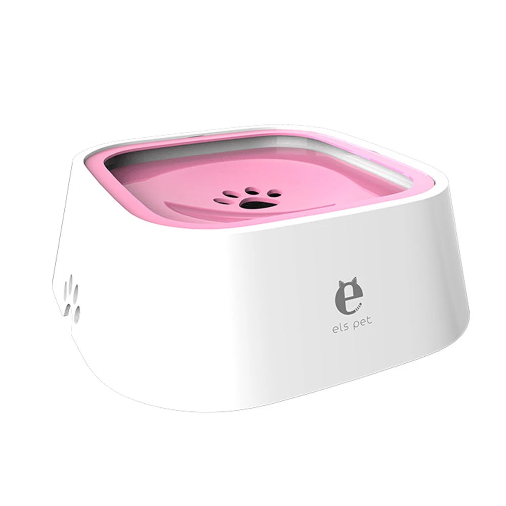 Bebedero Flotante Antisalpicaduras Premium para Perros y Gatos – Tazón de Agua Lento, Antivuelco y Fácil de Limpiar, 1,5 L