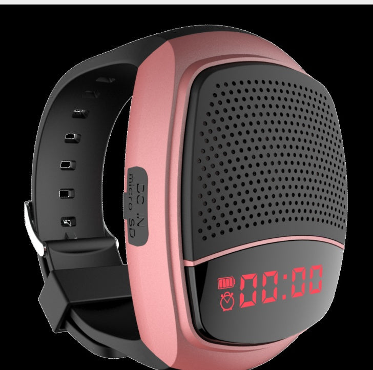 Reloj Altavoz Bluetooth Deportivo B90 – Reloj Inteligente Portátil con Audio 3W y Reproductor MP3 Integrado