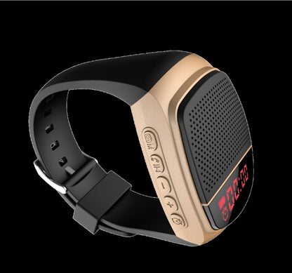 Reloj Altavoz Bluetooth Deportivo B90 – Reloj Inteligente Portátil con Audio 3W y Reproductor MP3 Integrado