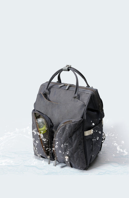 Mochila 2 en 1 con Cuna Portátil Plegable – Organización, confort y estilo para mamá y bebé