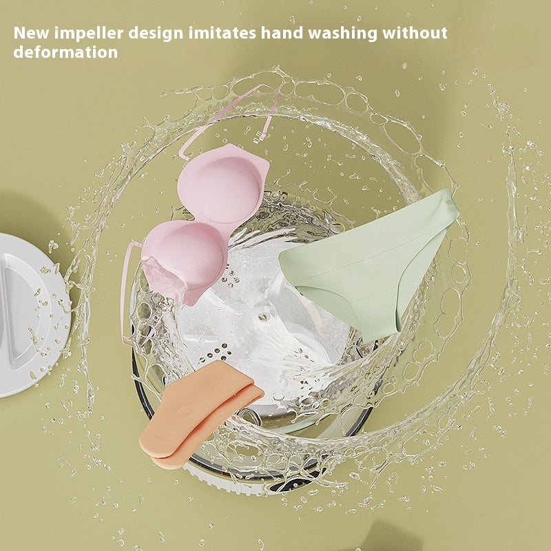 Mini Lavadora Portátil USB Recargable para Ropa Interior y Prendas Pequeñas – Lavadora de Viaje Inalámbrica con Doble Modo de Lavado