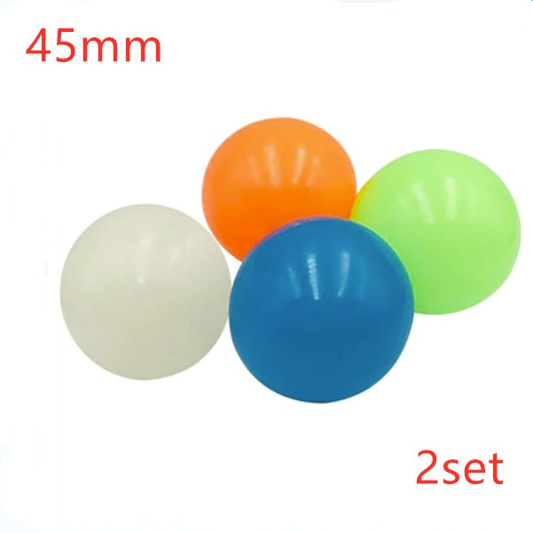 Pelota Antiestrés Adhesiva y Fluorescente – Stick Wall Ball para Juegos y Relajación
