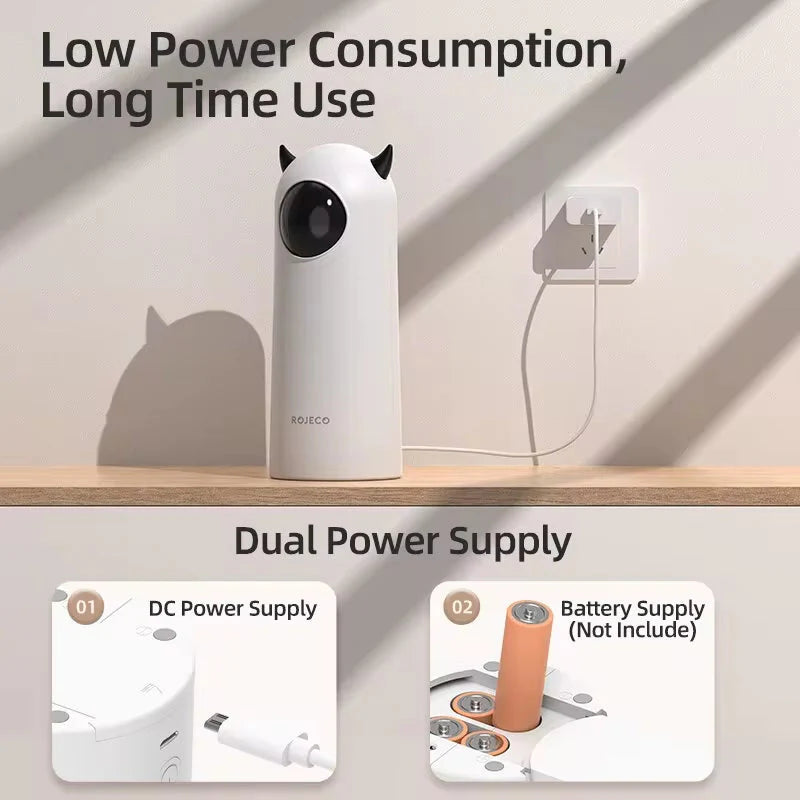 Juguete Automático Inteligente con Láser LED 360° – Diversión Interactiva, Salud y Ejercicio Garantizado para Gatos Felices