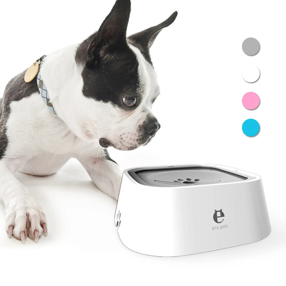 Bebedero Flotante Antisalpicaduras Premium para Perros y Gatos – Tazón de Agua Lento, Antivuelco y Fácil de Limpiar, 1,5 L