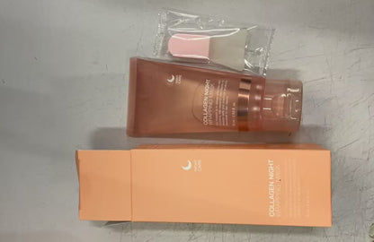 Mascarilla Facial Nocturna con Colágeno – Hidratación, Firmeza y Juventud Mientras Duermes