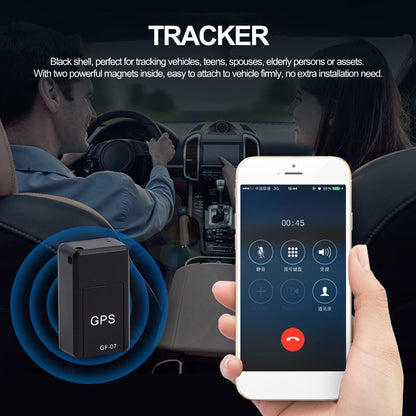 Mini Rastreador GPS Magnético para Coche y Mascotas – Localizador en Tiempo Real Antipérdida con Grabación de Voz y Posicionamiento Global