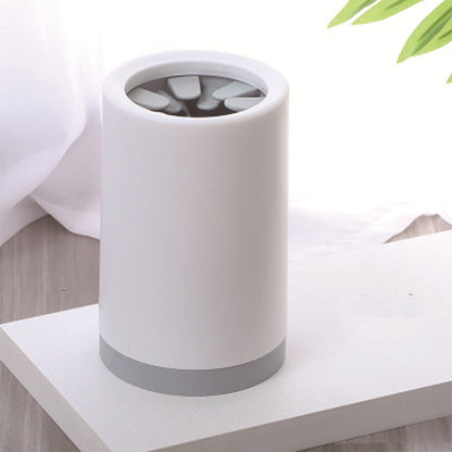 Limpia Patas Portátil de Silicona para Perros y Mascotas – Vaso Limpiador Desmontable Antibarro con Cerdas Suaves y Diseño Antideslizante