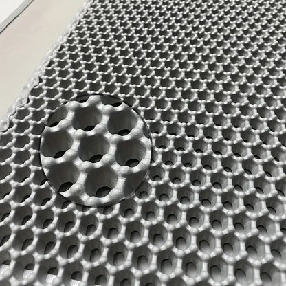 Alfombra Atrapa-arena para Gatos Antideslizante, Impermeable y Fácil de Limpiar – Tapete Higiénico Antiarena para Arenero