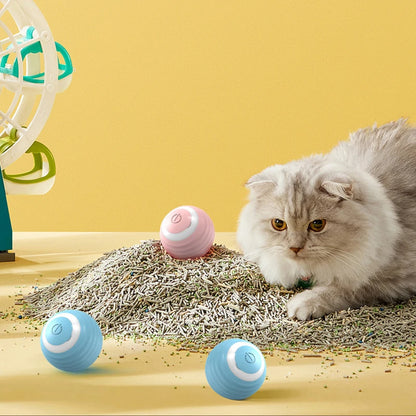Smart Ball Interactiva para Gatos – Diversión Inteligente y Segura