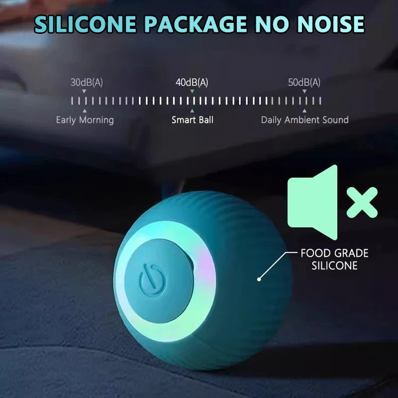 Smart Ball Interactiva para Gatos – Diversión Inteligente y Segura