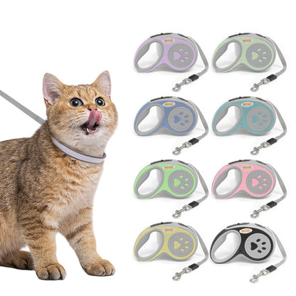 The Puppy's 3,5-meter Nylon Dog Skin Automatically Expands And The Durable Cat Cable  Mystery Box In Color