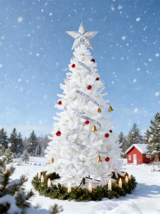 PARTYGO COMMON WHITE TREE IN 150CM,180CM,210CM